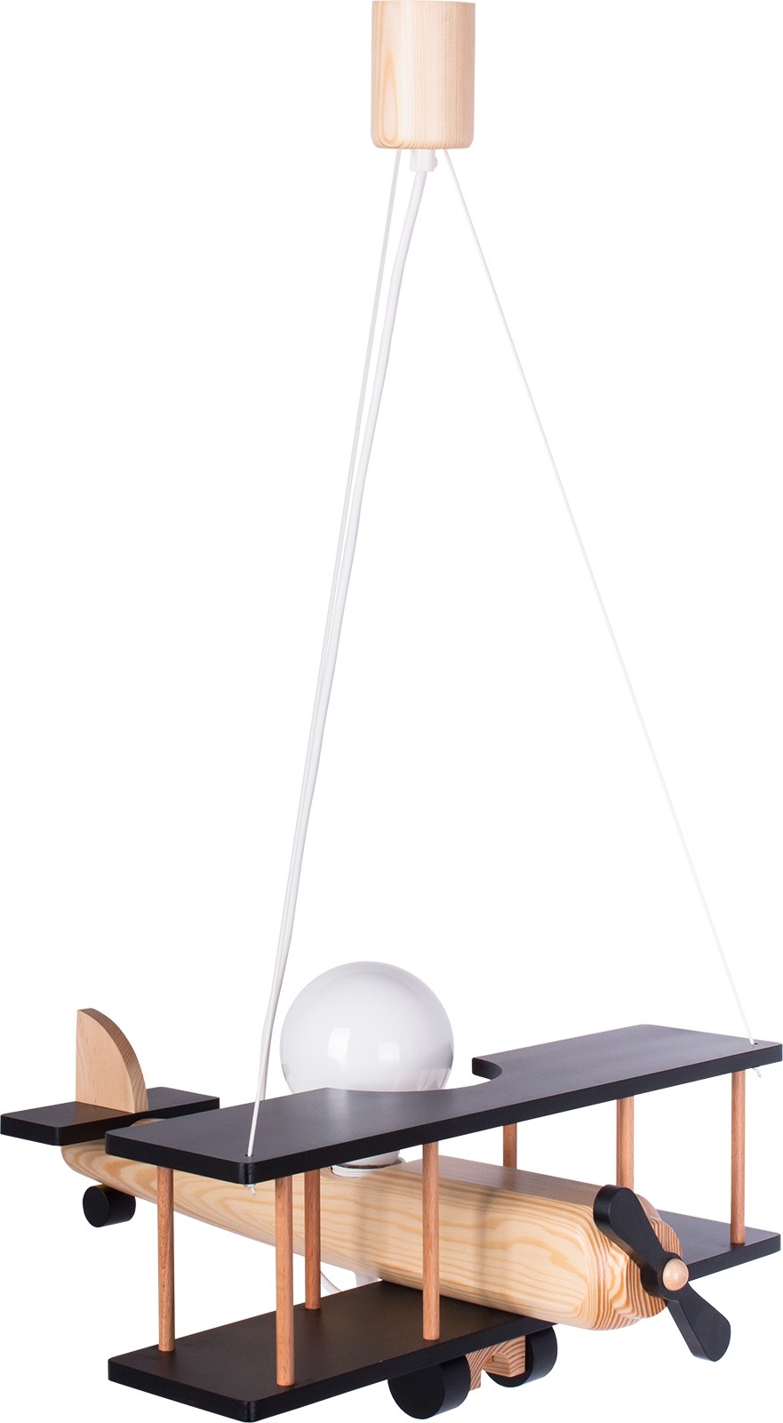 hellux samolot duży lampa wisząca pokój dla dziecka dziecięca